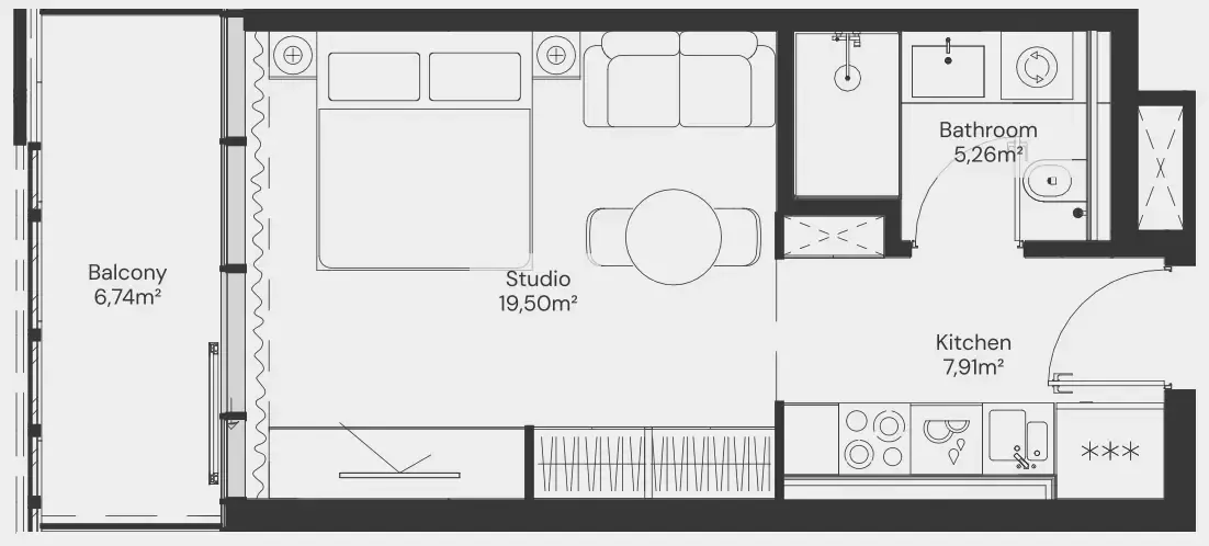 MIRA Developments John Richmond District floor plan