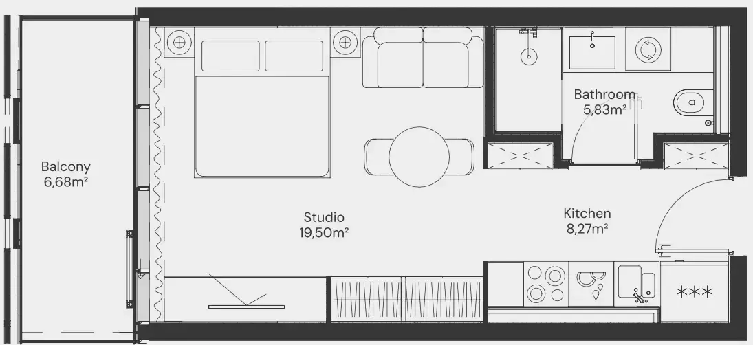 MIRA Developments John Richmond District floor plan