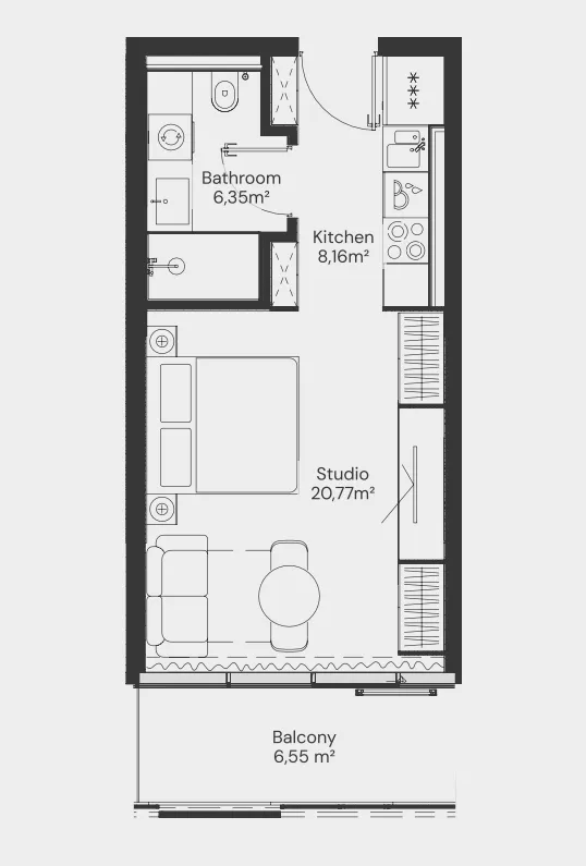 MIRA Developments John Richmond District floor plan