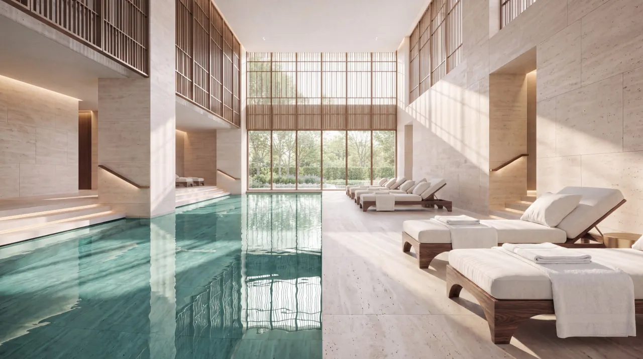Pool Deck amenity image at John Richmond Residences at Mira Coral Bay
