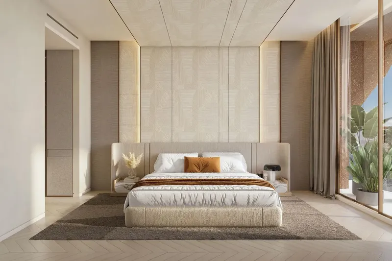 Interior at Jura Terraces in Dubai Land Residence Complex Dubai
