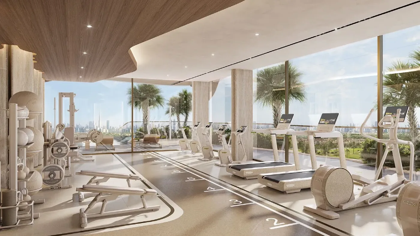 Fully-equipped Gym amenity image at Jura Terraces