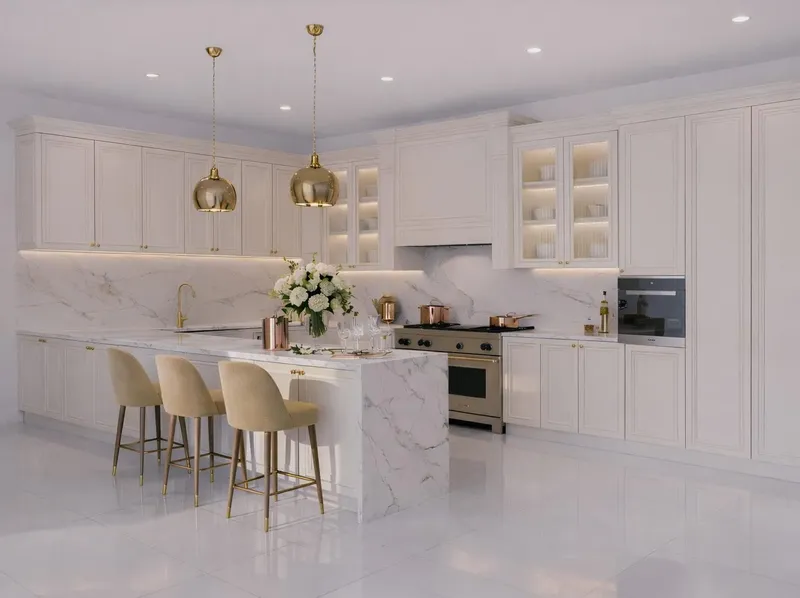 Interior at Lincoln Star Residence 4 in Dubai South Dubai