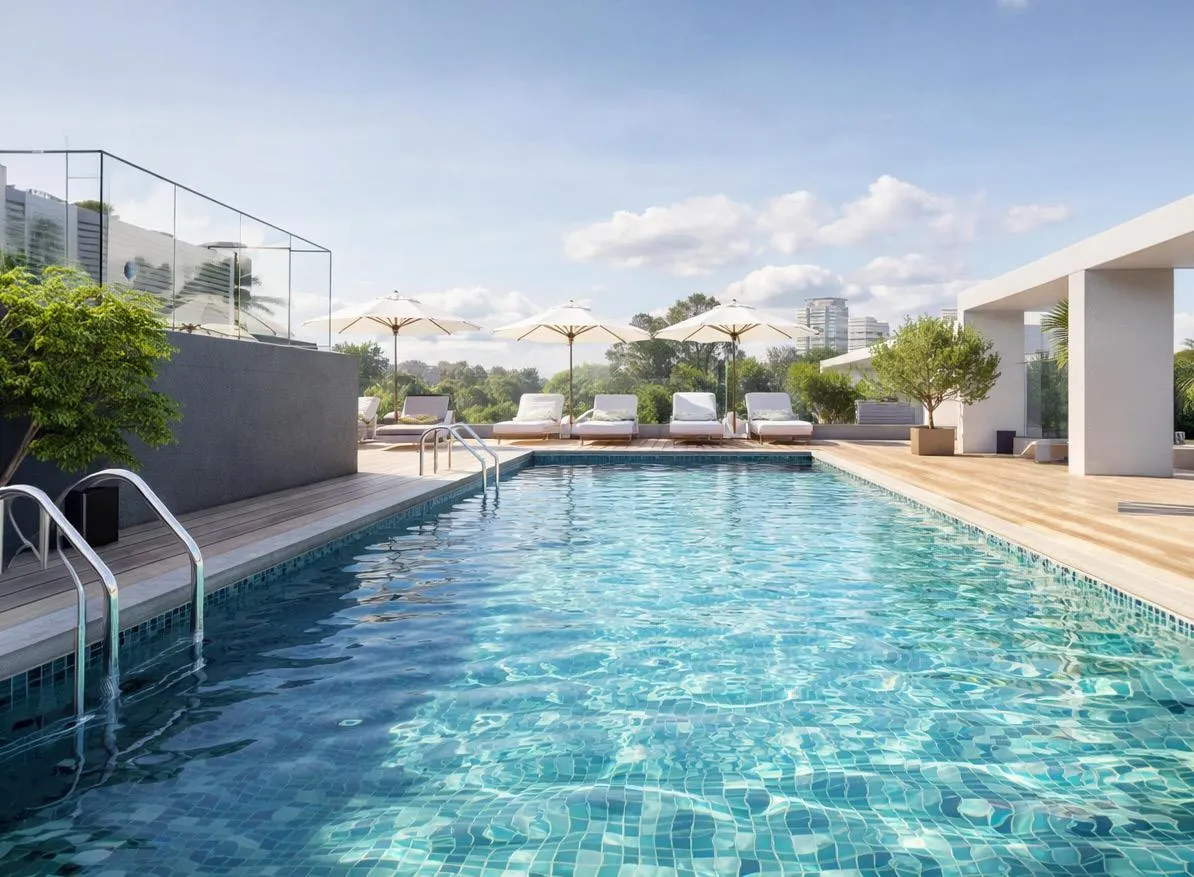 Swimming Pool and Kids Pool amenity image at Lincoln Star Residence 4