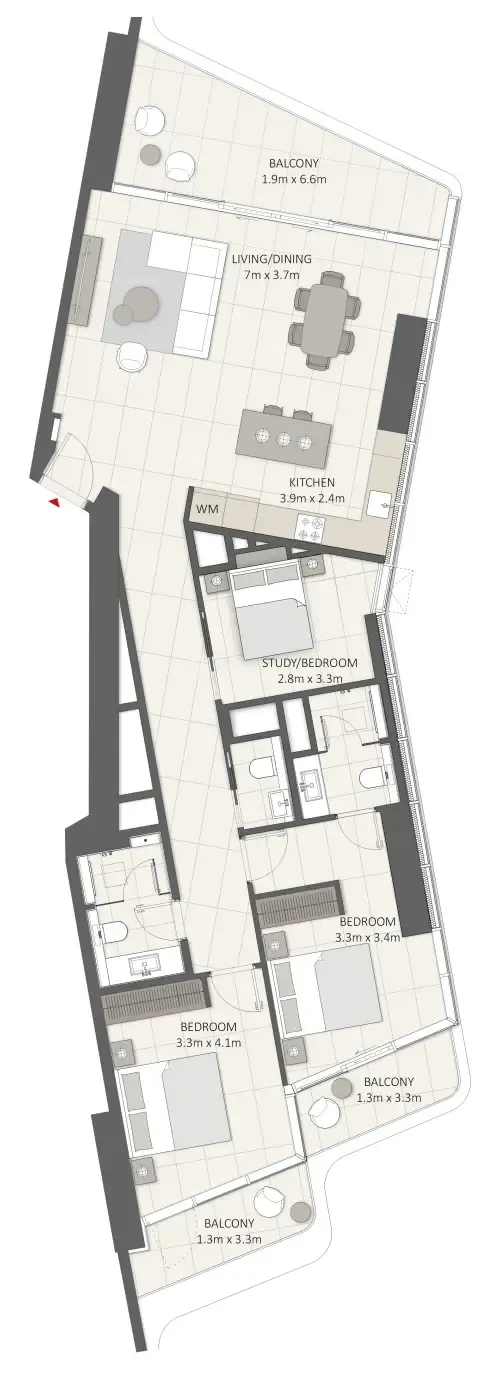 LIV LIV Lux floor plan
