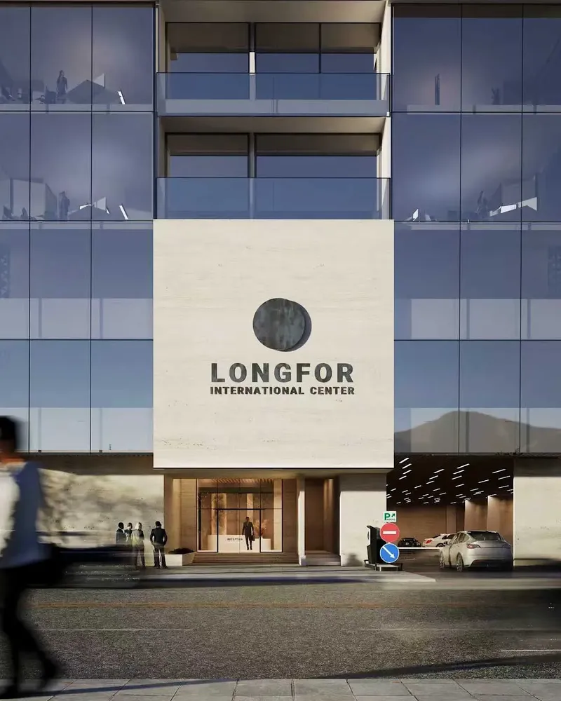 Exterior at Longfor International Center in Dubai International City Dubai