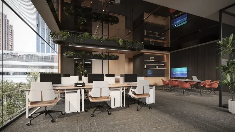 Interior at Longfor International Center in Dubai International City Dubai
