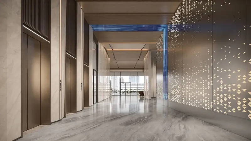 Lobby at Longfor International Center in Dubai International City Dubai