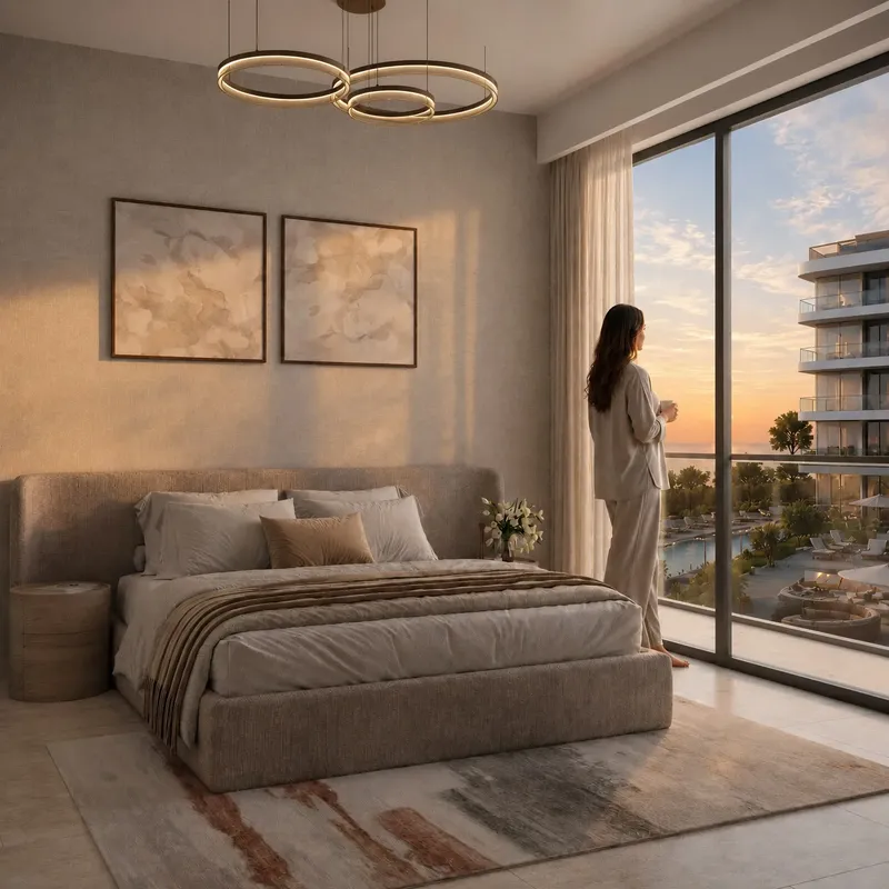 Interior at Lunara Residence in Al Satwa Dubai
