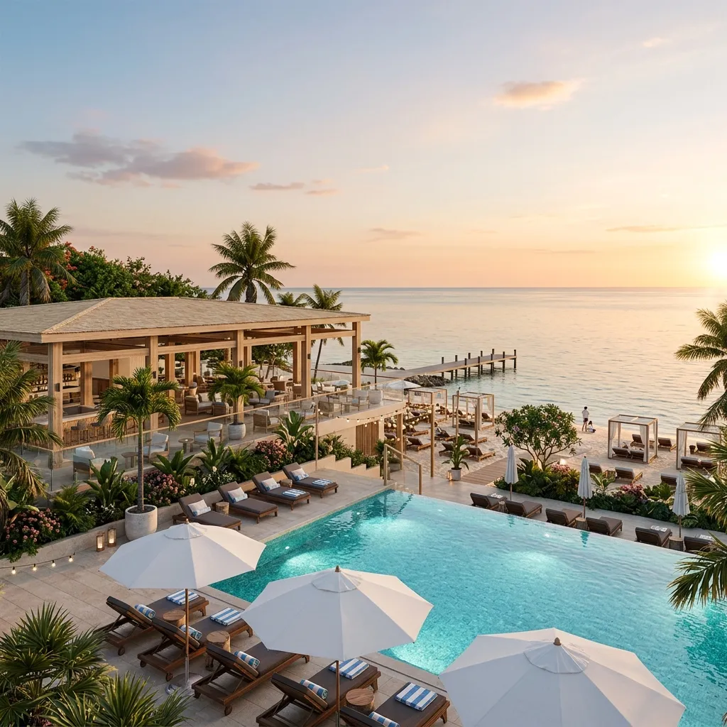 Beach Club amenity image at John Richmond Residences at Mira Coral Bay
