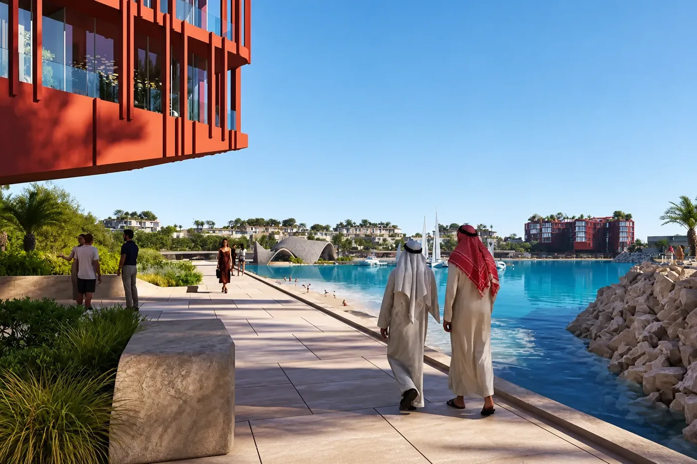 Walking Area amenity image at John Richmond Residences at Mira Coral Bay