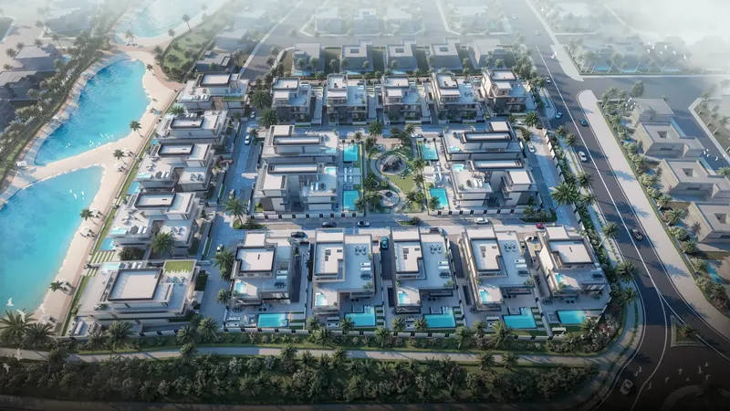 Exterior at Nineteen Riviera Lagoon in MBR District 11 (Meydan South)