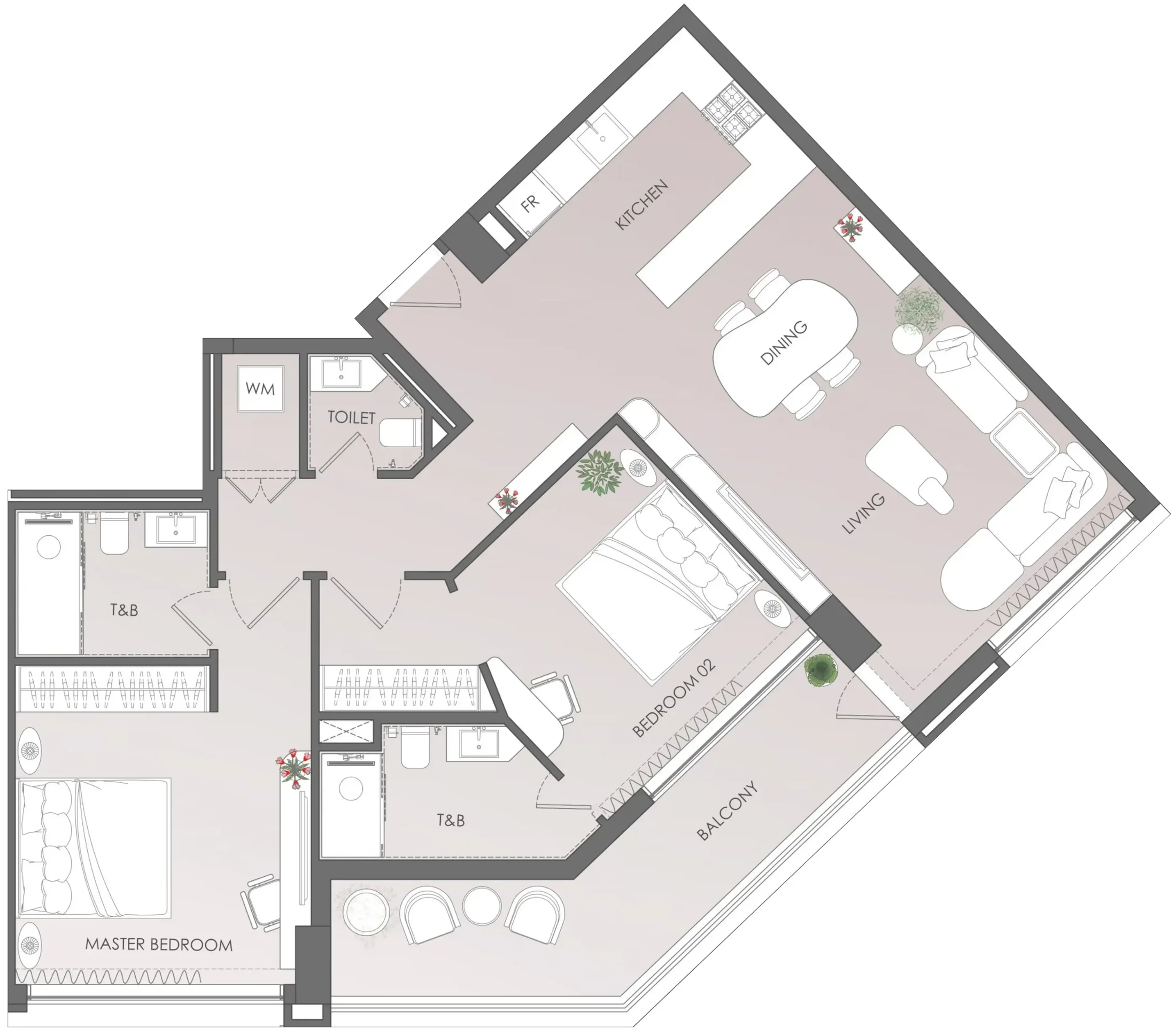 Cavara Development Cavara 42 floor plan