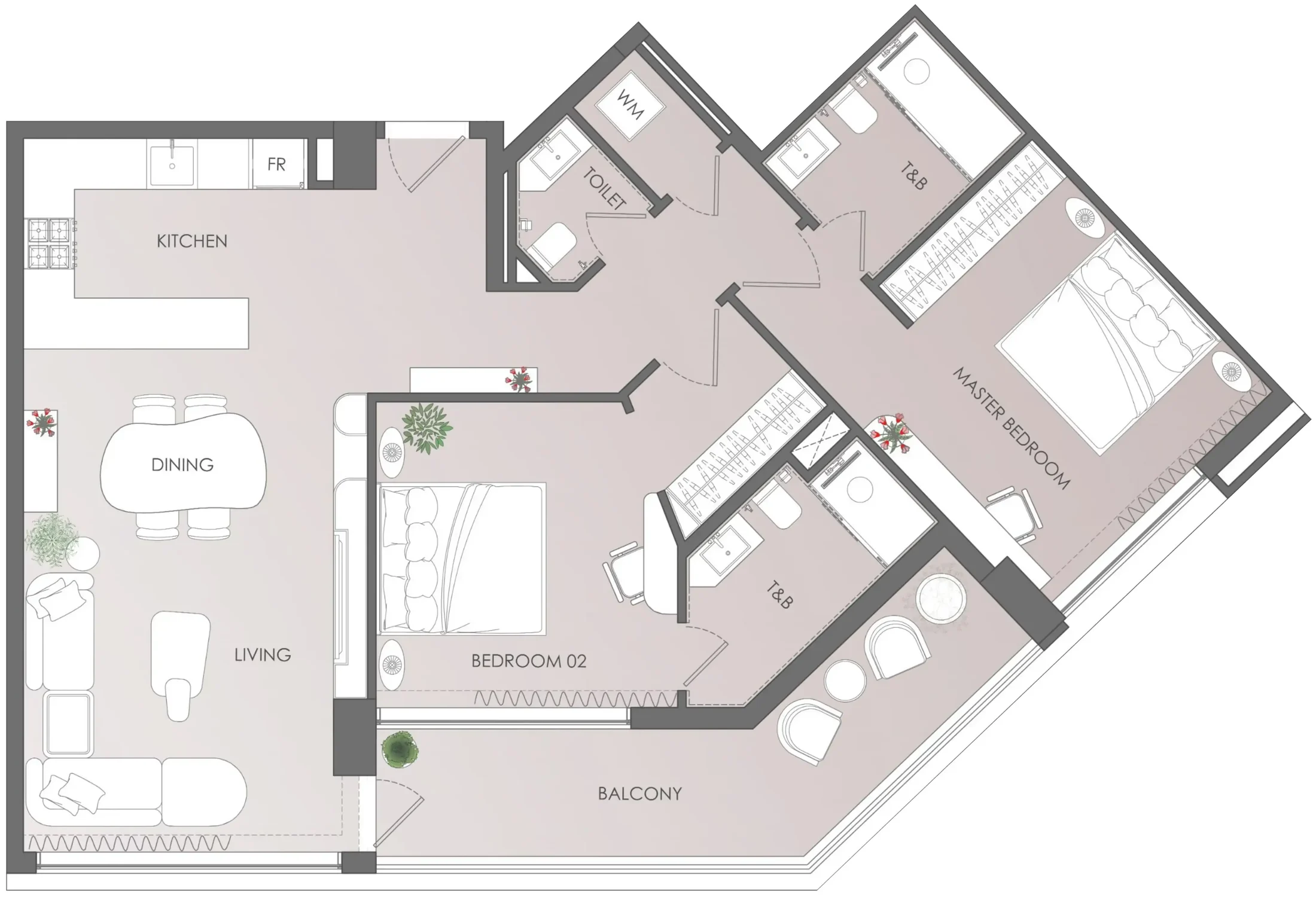 Cavara Development Cavara 42 floor plan