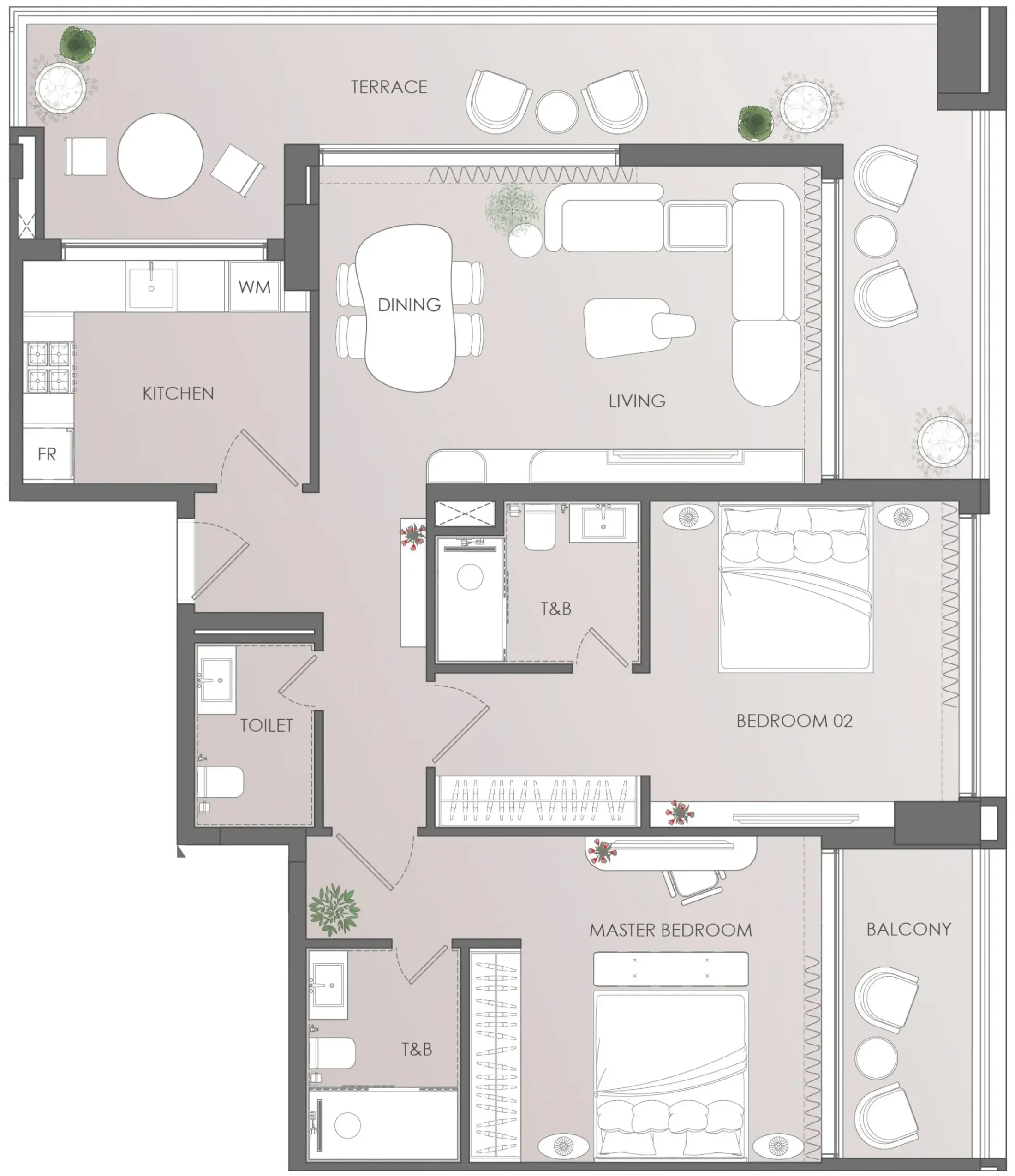 Cavara Development Cavara 42 floor plan