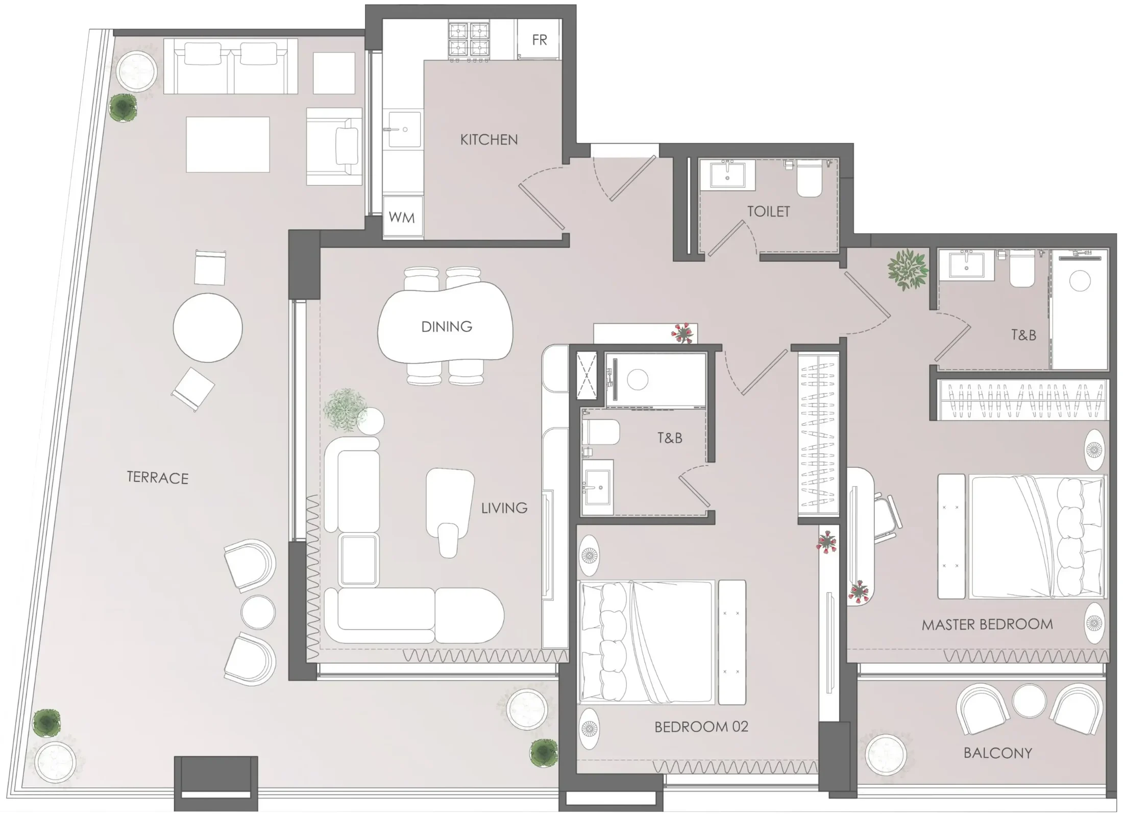 Cavara Development Cavara 42 floor plan