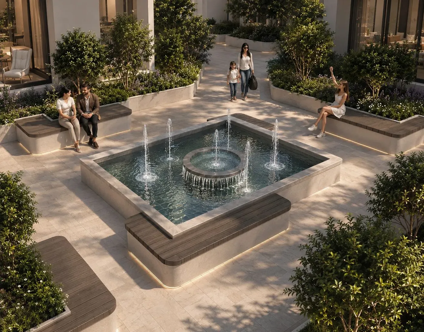 Promenade amenity image at Cavara 42