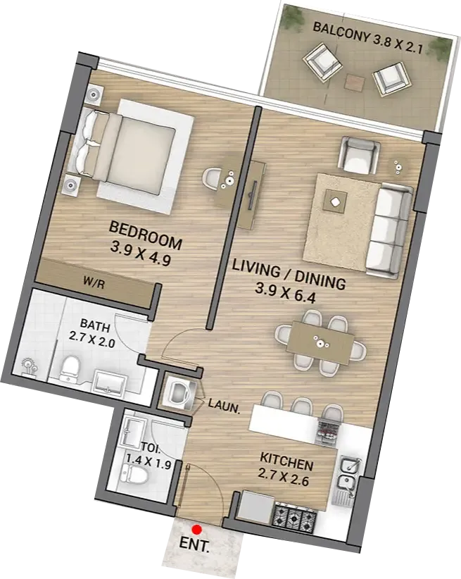 AAA Real Estate Development Ocean Tower floor plan