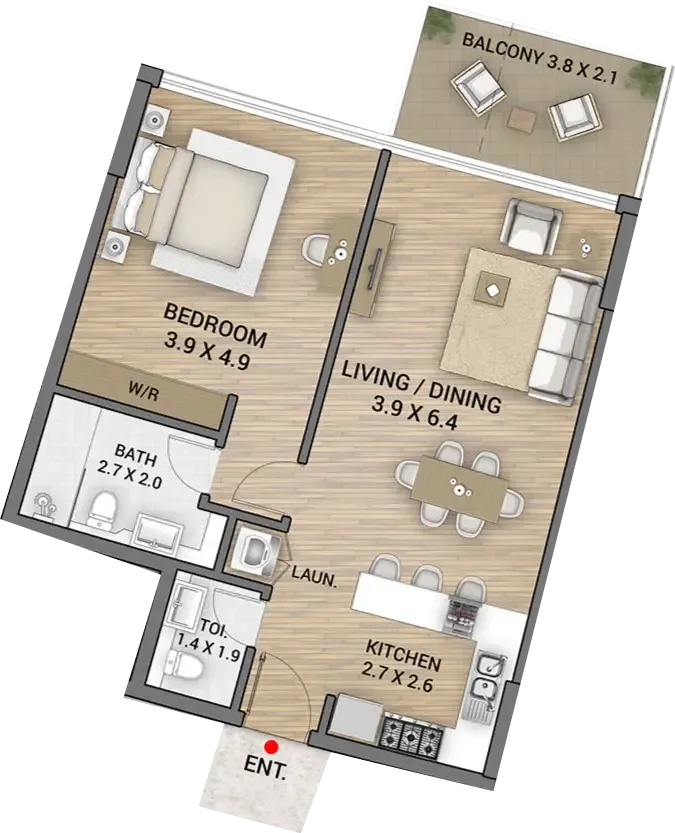 AAA Real Estate Development Ocean Tower floor plan