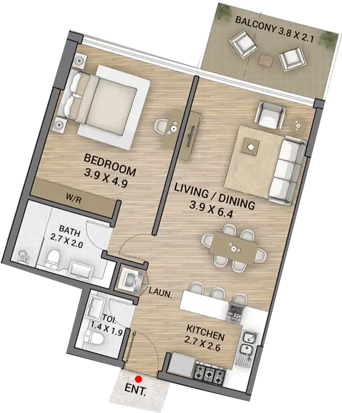 AAA Real Estate Development Ocean Tower floor plan
