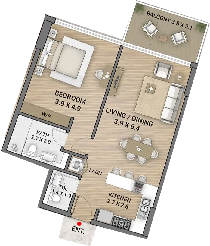AAA Real Estate Development Ocean Tower floor plan