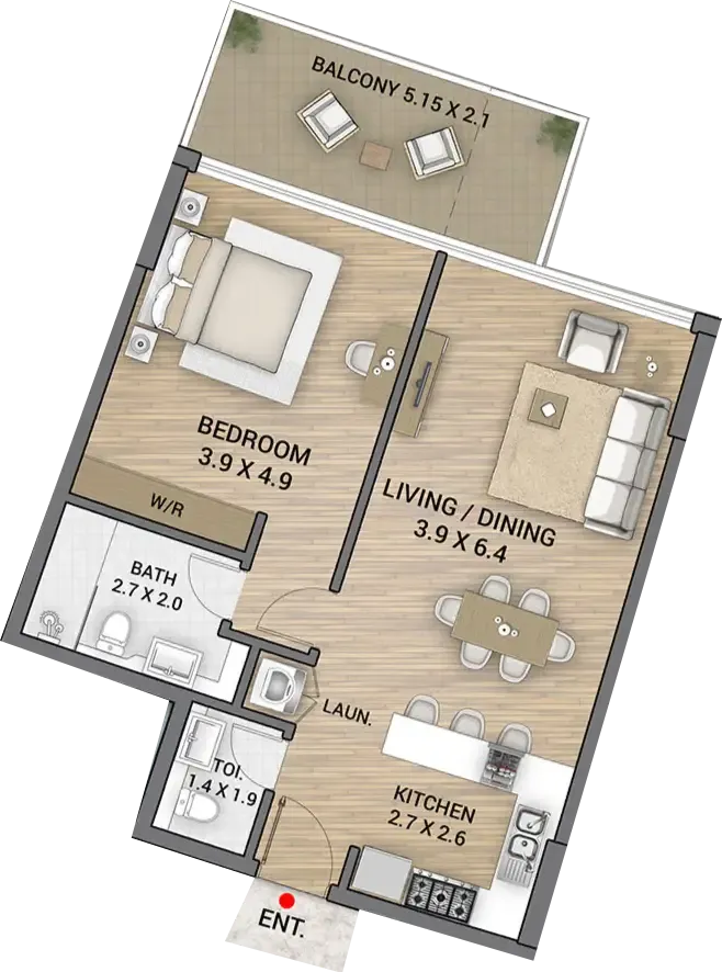 AAA Real Estate Development Ocean Tower floor plan