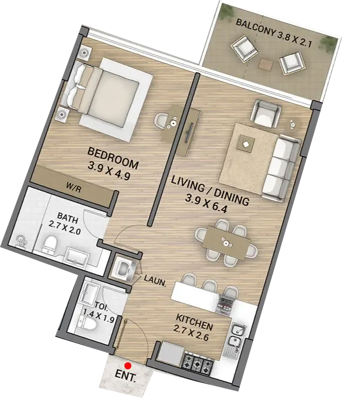 AAA Real Estate Development Ocean Tower floor plan