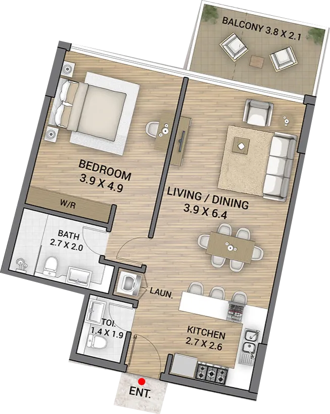 AAA Real Estate Development Ocean Tower floor plan