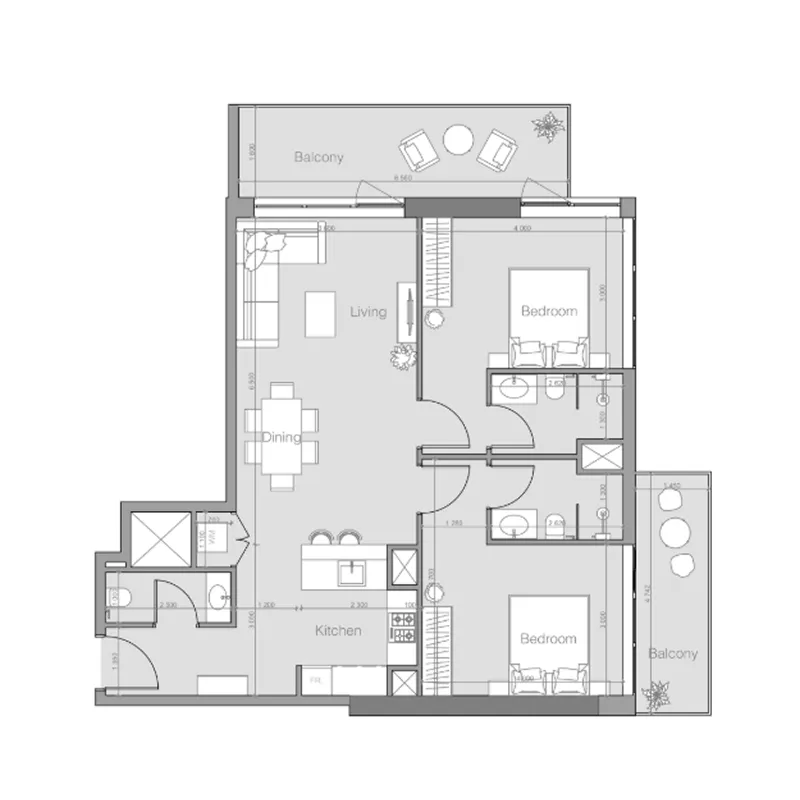 Object 1 Ozone 1 floor plan