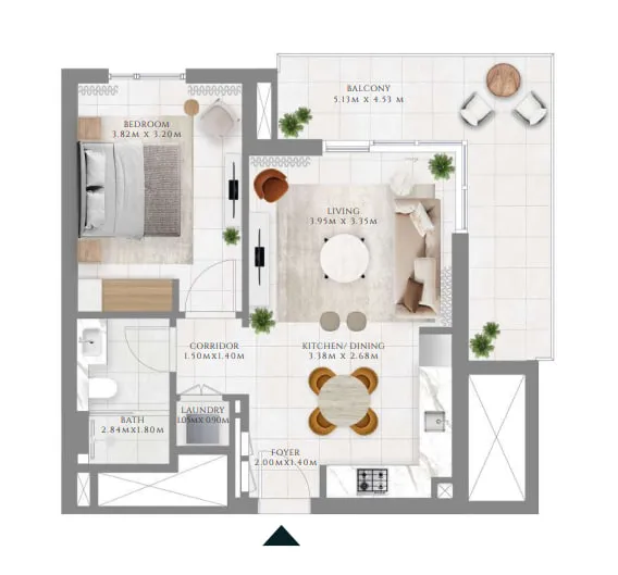 Emaar Park Lane floor plan