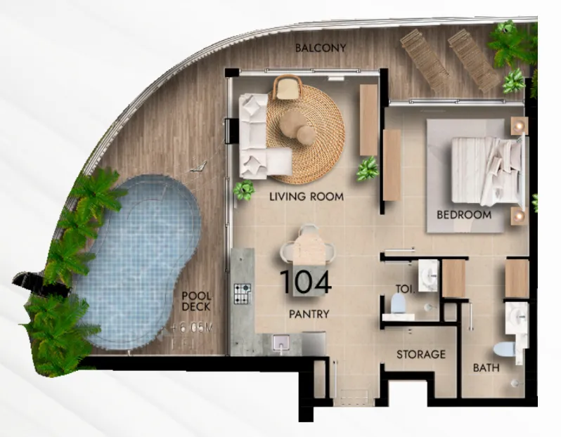 Tabeer Real Estate Development LLC Parkside Boulevard floor plan