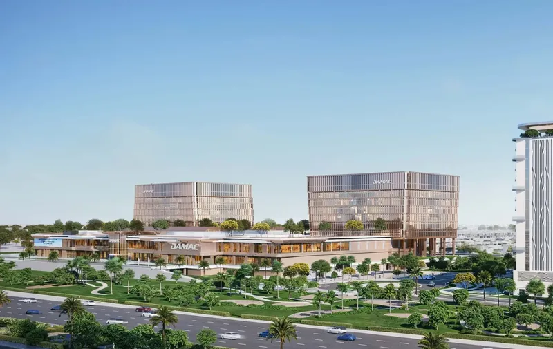 Exterior at Piazza Roma in Damac Lagoons Dubai