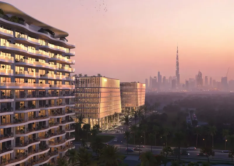 Exterior at Piazza Roma in Damac Lagoons Dubai