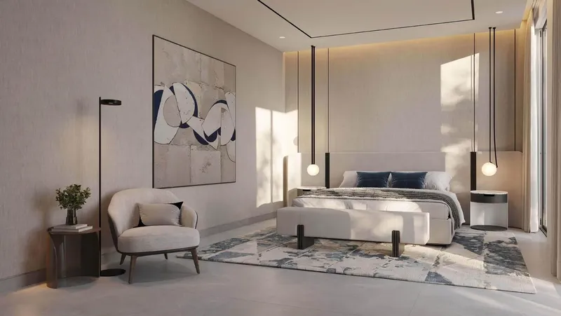 Interior at Pinewood Estate Homes in Jumeirah Golf Estates Dubai