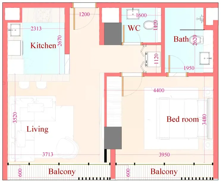 Uniestate Properties Playa Viva floor plan
