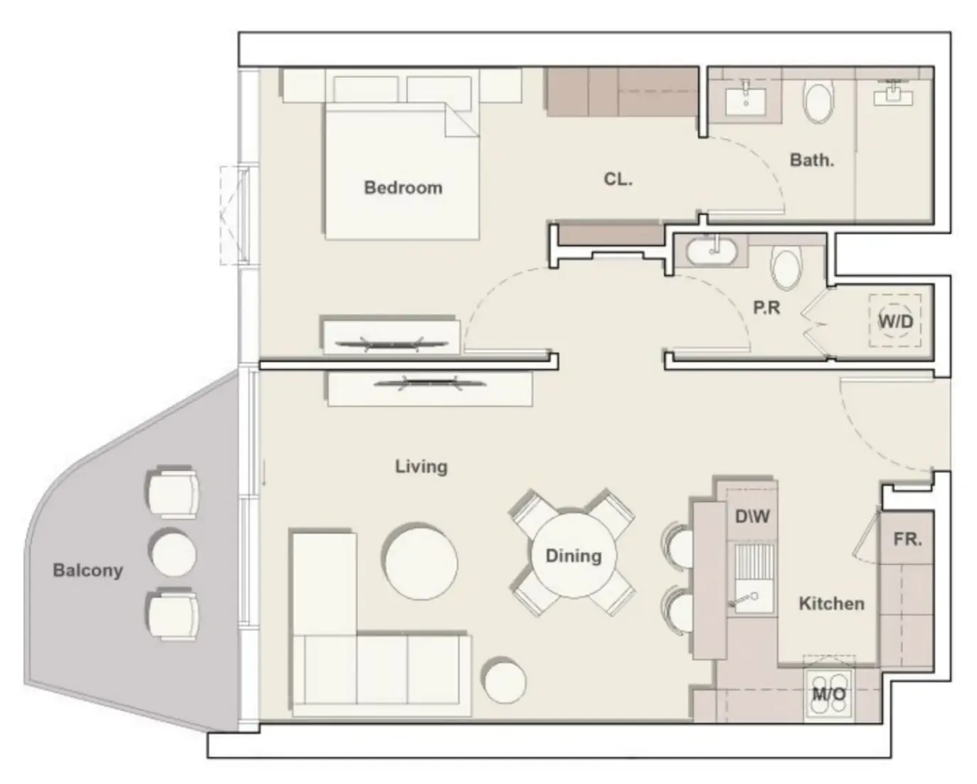 Ellington Portside Square floor plan