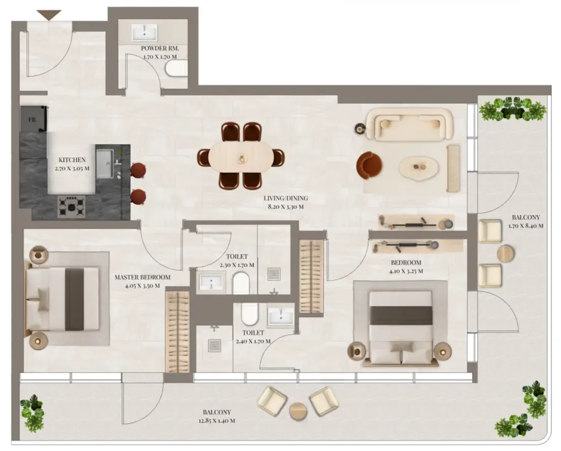 Grovy Developers Rivo floor plan
