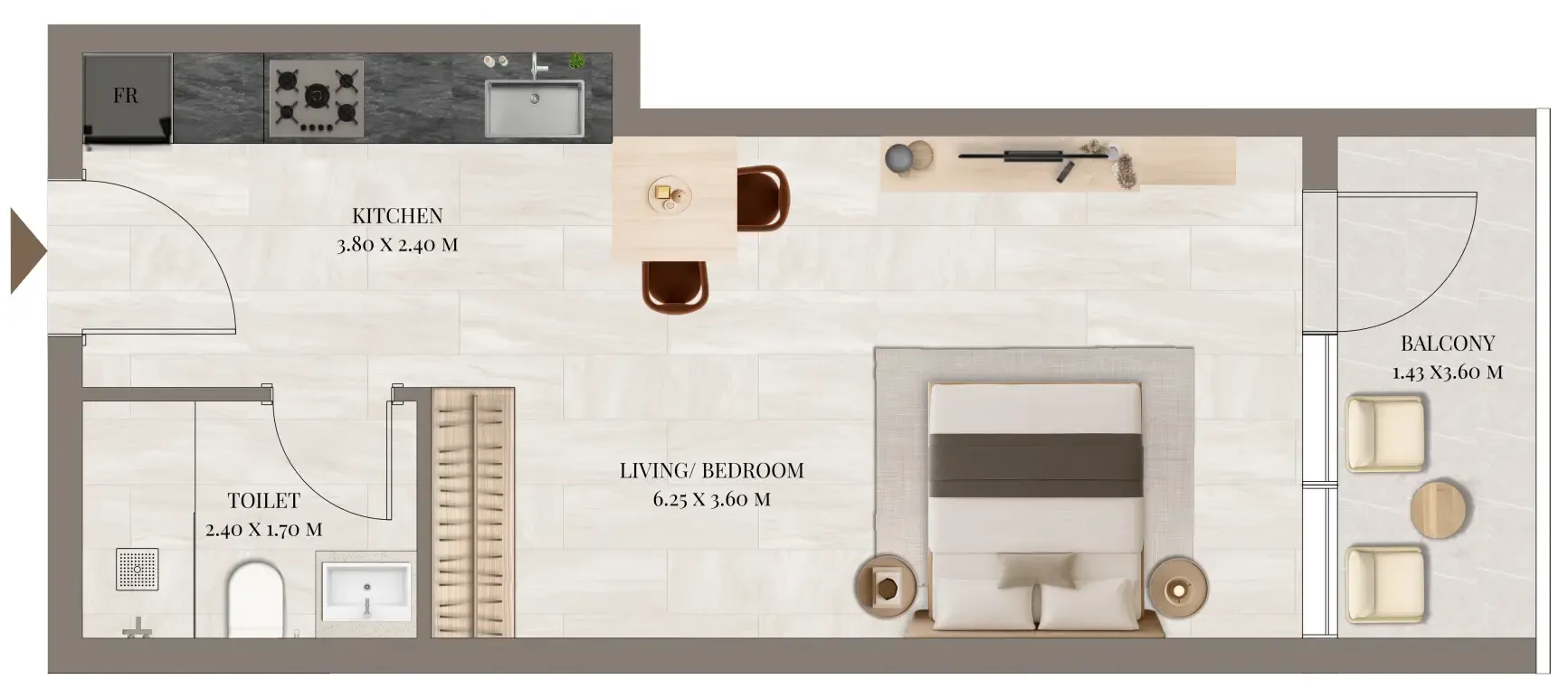Grovy Developers Rivo floor plan