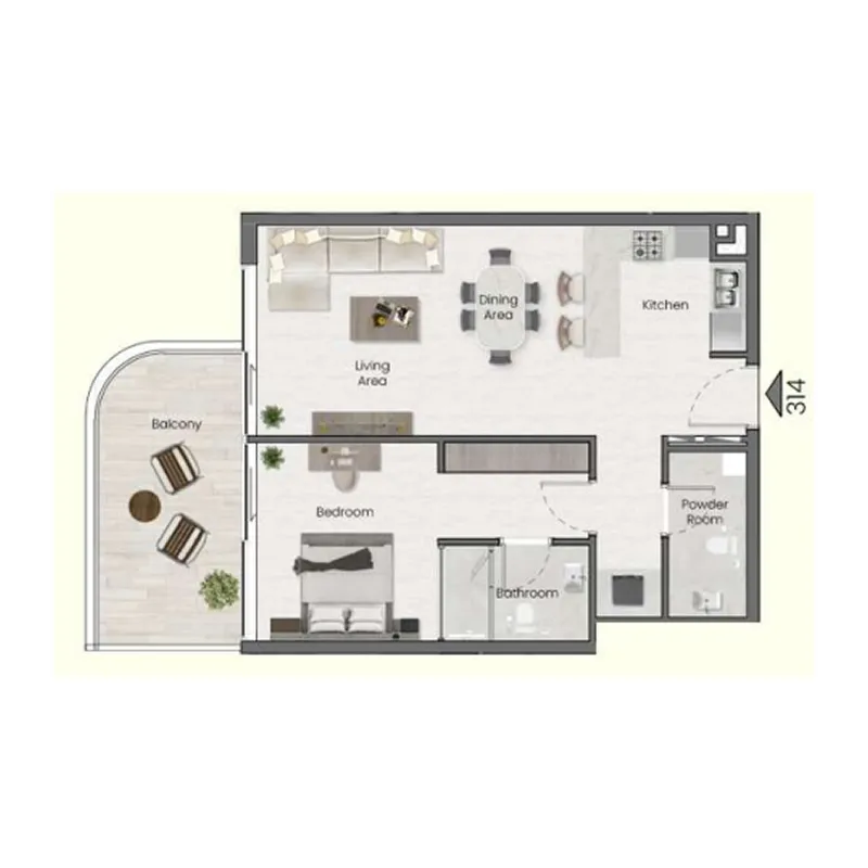 MAK Developers Saddlewood Park floor plan