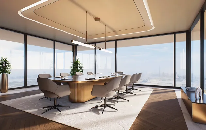 Interior at Samana Business Hub in Jebel Ali Freezone Extension Dubai