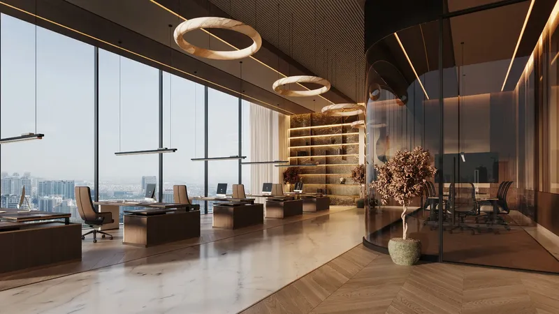 Interior at Samana Business Hub in Jebel Ali Freezone Extension Dubai