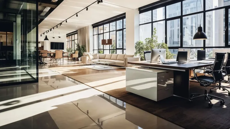Interior at Samana Business Hub in Jebel Ali Freezone Extension Dubai
