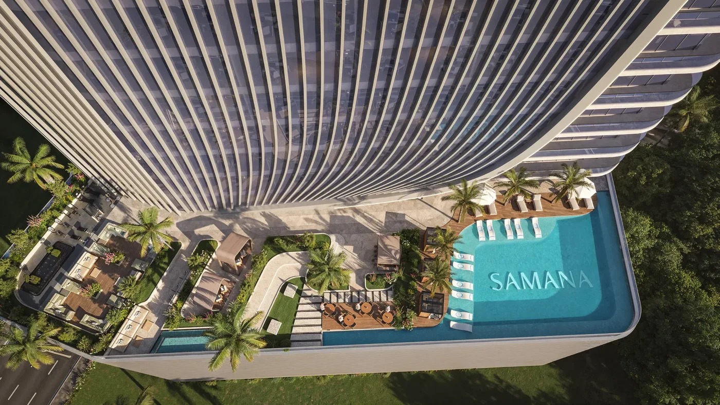 Swimming Pool & Pool Deck amenity image at Samana Business Hub