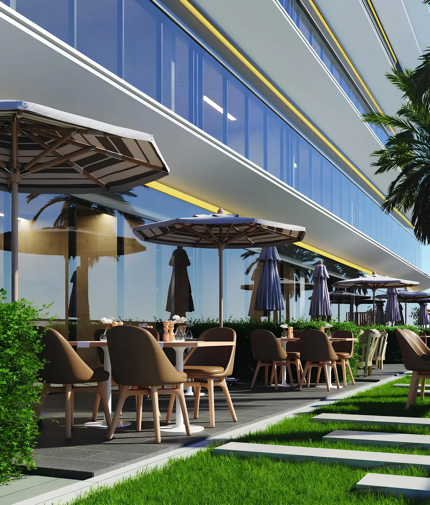 Café amenity image at Samana Business Park