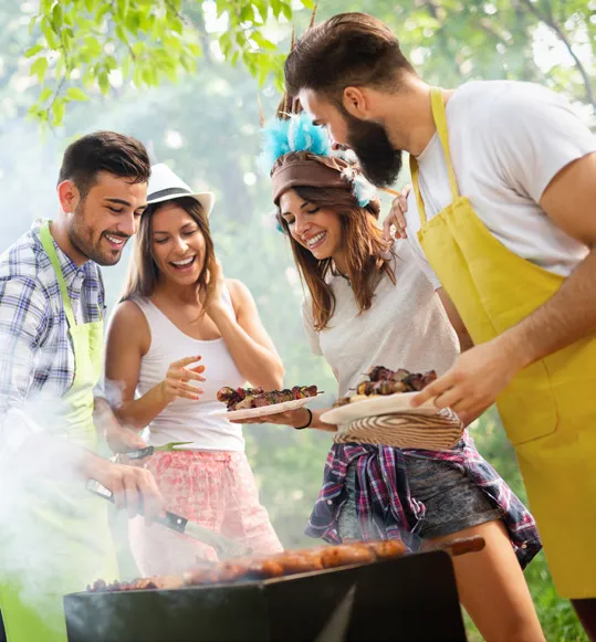 BBQ Area amenity image at Samana Greenfield 2