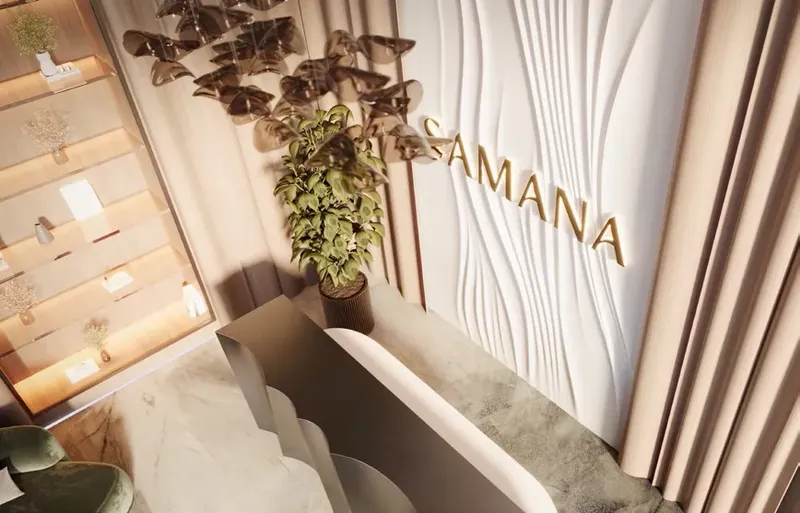 Lobby at Samana Greenfield 2 in Dubai International City Dubai