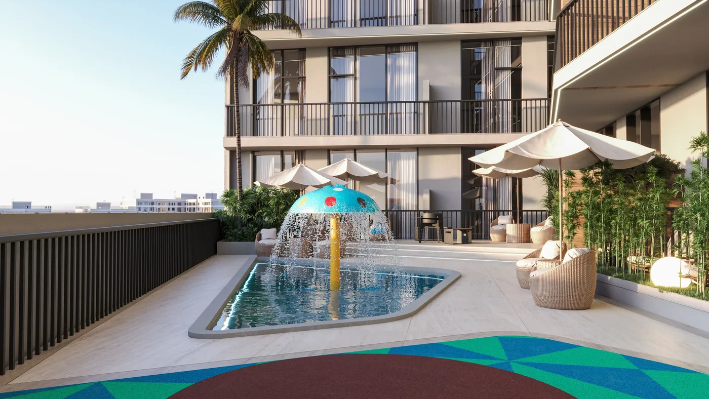 Splash Pad amenity image at Samana Greenfield 2