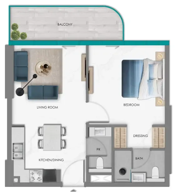 Samana Samana Hills South Haven floor plan