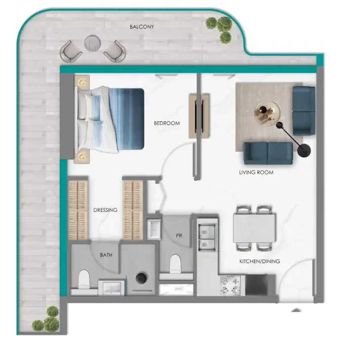 Samana Samana Hills South Haven floor plan