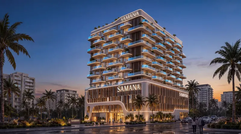 Exterior at Samana Portside in Jebel Ali Freezone Extension Dubai